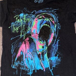 Liquid Blue Black Pink Floyd Scream T-Shirt